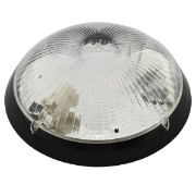 Imagine PLAFONIERA 1xE27 MAX60W NEGRU IP65 NEMLI
