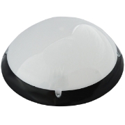 Imagine PLAFONIERA 1xE27 MAX60W NEGRU IP65 NEMLI