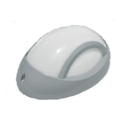Imagine PLAFONIERA 1xE27 MAX60W GRI TRANSPARENT IP65 NEMLI