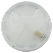 Imagine PLAFONIERA 1XE27 MAX60W ALB IP20 MAXI LUNA 2