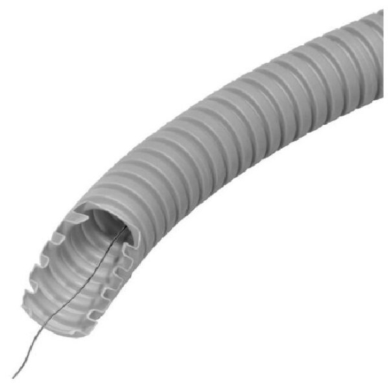 Imagine TUB FLEXIBIL CU SARMA 16MM 50M/SUL f:750N GRI