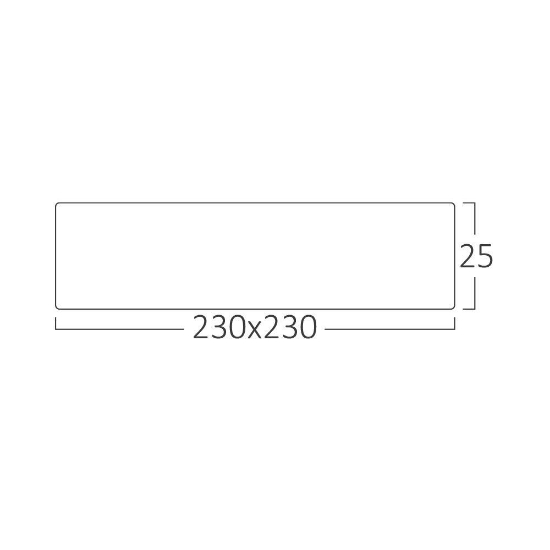 Imagine PLAFONIERA LED 20W 3IN1 IP40 LEMN JADE SQR SLR