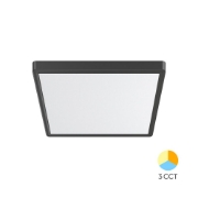 Imagine PLAFONIERA LED 26W 3in1 IP40 NEGRU JADE SQR SLR