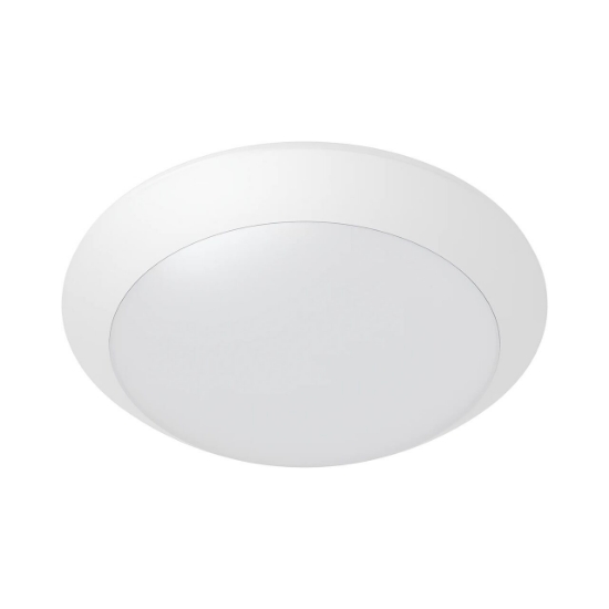 Imagine PLAFONIERA CU SENZOR 1xE27 NAPOLI-PC D:270mm IP65 ALB