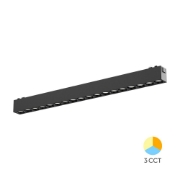Imagine CORP LED PT SINA MAGNET 18W 3in1 NEGRU S20B-LNS330-SLIM