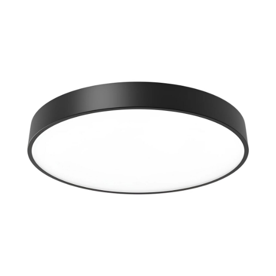 Imagine PLAFONIERA LED 50W 3in1 NEGRU BLADE RND