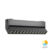 Imagine CORP LED PT SINA MAGNET 12W 3in1 NEGRU S20B-WSL250