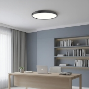 Imagine PLAFONIERA LED 20W 5in1 1600lm IP40 JADE-G2-SLR NEGRU RND