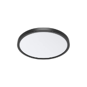 Imagine PLAFONIERA LED 25W 5in1 2100lm IP40 JADE-G2-SLR NEGRU RND