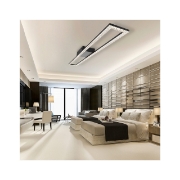 Imagine LUSTRA LED 40W CRYSTAL-3IN1-telecomanda-DIM-NEGRU
