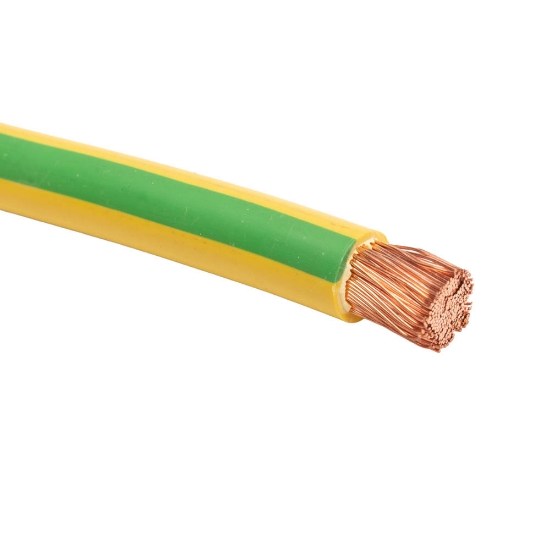 Imagine Conductor flexibil cupru, MYF 16 mm², verde-galben – colac