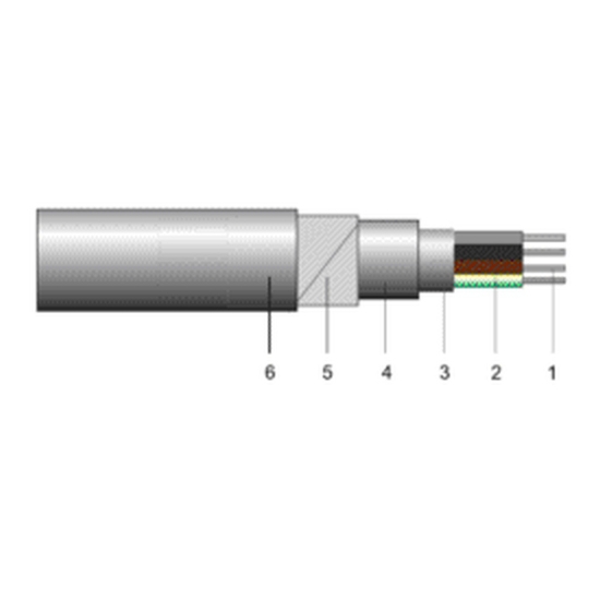 Imagine Cablu energie armat aluminiu, AC2XABY 3x16 mm² – unifilar