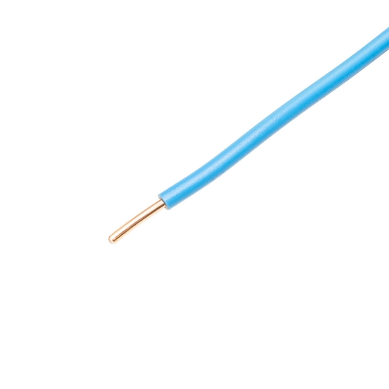 Imagine Conductor rigid cupru, FY 2.5 mm², albastru – mosor 400m