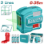 Imagine TOTAL - NIVELA CU LASER VERDE 0-35M