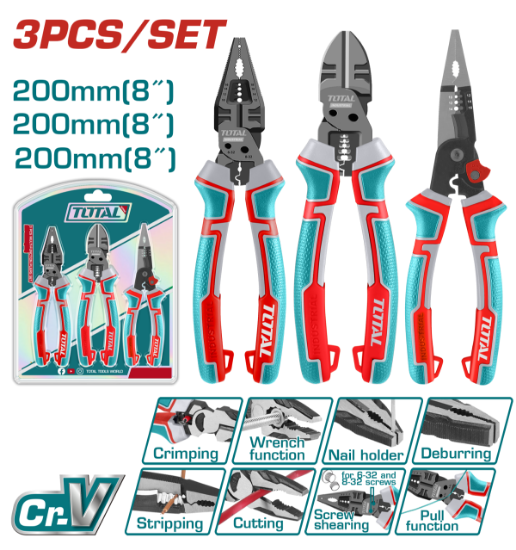 Imagine TOTAL - SET 3 CLESTI MULTIFUNCTIONALI Cr-V