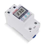 Imagine Releu digital de protectie tensiune, Sinotimer, 63A, SVP-915A, ecran digital LED