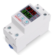 Imagine Releu monofazic digital de protectie tensiune, Sinotimer, reglabil intr 1- 80A, , ecran digital LED, SVP-916-80A
