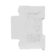 Imagine Releu digital monofazic de protectie tensiune, Sinotimer, si curent 1- 40A,  consum KW, ecran digital LED, SVP-719-40A