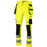 Imagine PANTALON REFLECTORIZANT ELASTIC CU MODEL / VERDE - S