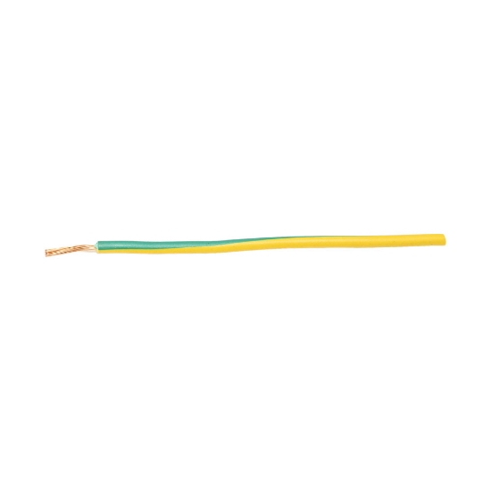 Imagine Conductor flexibil cupru, MYF 1.5 mm², verde-galben – colac