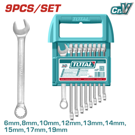 Imagine TOTAL - SET 9 CHEI COMBINATE - 6-19MM (INDUSTRIAL)