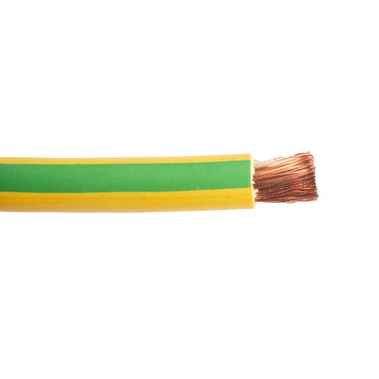 Imagine Conductor flexibil cupru, MYF 16 mm², verde-galben – tambur