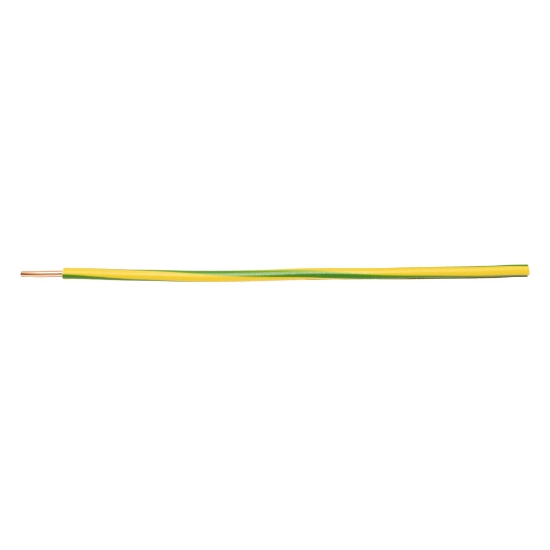 Imagine Conductor rigid cupru, FY 2.5 mm², verde-galben – mosor 400m