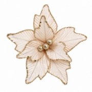 Imagine FLOARE DECORATIVA DE CRACIUN 18X10CM SYSDH-A3025037