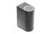 Imagine Aplica de exterior TIAGO, lumina in doua directii, 2 x GU10, fara bec, IP54, neagra